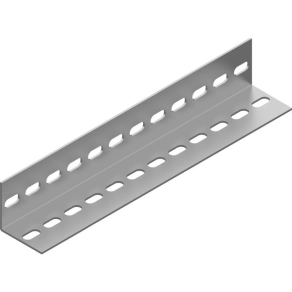   Baks 620730 KTT50H50/3 L-profil 50×50×3000 mm perforált, szalaghorganyzott, anyagvastagság 3,0 mm, villamos szerelési feladatokhoz