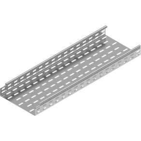   Baks 151020 KCJ200H50/3 kábeltálca 50×200×3000 mm szalaghorganyzott 1,0 mm anyagvastagság, villamos kábelek nyomvonalvezetéséhez