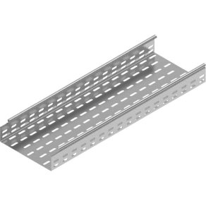   Baks 161210 KCD/KCOD100H60/3 kábeltálca 60×100×3000 mm szalaghorganyzott 1,2 mm anyagvastagság, villamos kábelek nyomvonalvezetéséhez