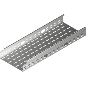   Baks 161620 KOJ200H60/3 kábeltálca 60×200×3000 mm szalaghorganyzott 1,0 mm anyagvastagság 24x 35 mm oldalnyílásokkal