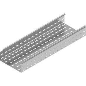   Baks 180440 KCJ400H80/3 kábeltálca 80×400×3000 mm szalaghorganyzott 1,0 mm anyagvastagság, villamos kábelek nyomvonalvezetéséhez