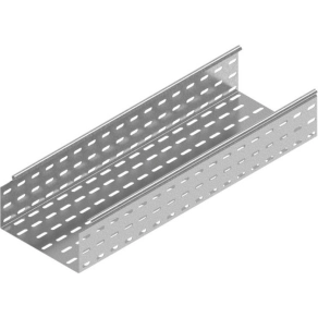   Baks 110230 KCL300H100/3 kábeltálca 100×300×3000 mm szalaghorganyzott 0,7 mm anyagvastagság, villamos kábelek nyomvonalvezetéséhez