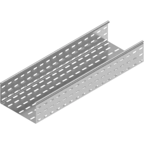   Baks 110820 KCP200H100/3 kábeltálca 100×200×3000 mm szalaghorganyzott 1,5 mm anyagvastagság, villamos kábelek nyomvonalvezetéséhez