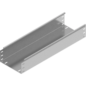   Baks 111620 KBJ200H100/3 kábeltálca 100×200×3000 mm szalaghorganyzott 1,0 mm anyagvastagság perforáció nélkül, villamos kábelek nyomvonalvezetéséhez
