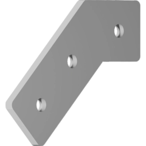   Baks 663600 LCP16 Sínösszekötő elem 95x 40 mm 40/ 41 mm sínhez, cinkpelyhes horganyzás, anyagvastagság 6,0 mm összekötőelem