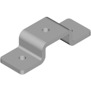   Baks 667500 LCO5 Sínösszekötő elem 22×123×40 mm 40/ 41 mm sínhez, cinkpelyhes horganyzás, anyagvastagság 6,0 mm összekötőelem