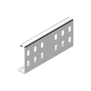   Baks 481001 LDCH80N Kábellétra hosszanti összekötő 84x 175 mm 80 mm oldalmagassághoz, szalaghorganyzott, anyagvastagság 2,0 mm