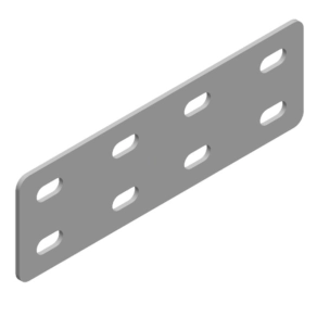   Baks 352000 LZCH50 Nagyfesztávú kábeltálca hosszanti összekötő 50 mm oldalmagassághoz, tűzihorganyzott, anyagvastagság 2,0 mm