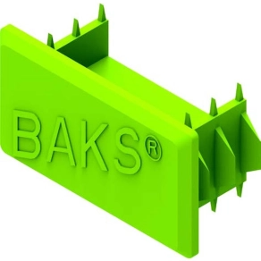   Baks 760100 NOW40x22 műanyag végzáró, villamos szerelési feladatokhoz