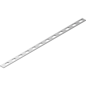   Baks 640120 PLD12/2 Szerelő és függesztőprofil 12x 2000 mm perforált, szalaghorganyzott, anyagvastagság 1,2 mm függesztőelem