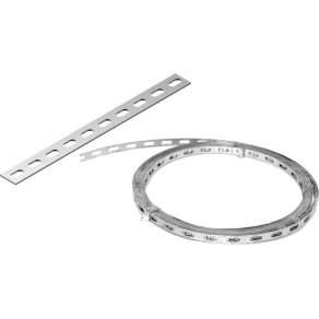   Baks 640950 PTJ25/50 Perforált szerelőszalag 25x 1,0 mm szalaghorganyzott 50 m/tekercs