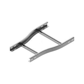   Baks 447940 RDSC400/300H45N Kábellétra szűkítőidom 45x400/ 300 mm szimmetrikus, szalaghorganyzott, anyagvastagság 2,0 mm