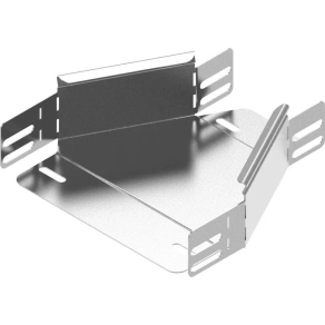   Baks 166902 RKSBP200/100H60 Kábeltálca szűkítőidom 200/ 100 mm szimmetrikus, anyagvastagság 1,5 mm perforáció nélkül, villamos kábelek nyomvonalvezetéséhez