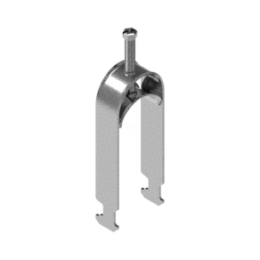   Baks 403600 UK2/UKO2/58-64 kengyeles bilincs H-kivitel cinkpehely bevonat 2 kábel részére fém nyomóvályúval 58–64 mm, villamos szerelési feladatokhoz