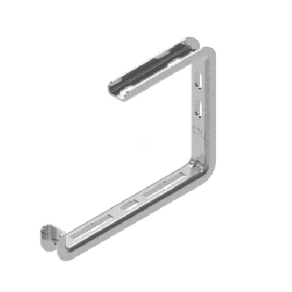   Baks 720215 WSS150 ( 170 mm) oldalfali és mennyezeti tartókengyel tartóelem, kábelvezetési elemek rögzítéséhez