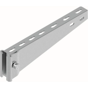   Baks 711340 WMCH400 ( 415 mm) oszlopra szerelhető konzol I-profilhoz, kábelvezetési elemek rögzítéséhez