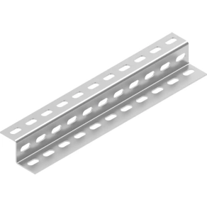   Baks 630420 ZC30H35/2 Z-profil 35×30×2000 mm, perforált, szalaghorganyzott, anyagvastagság 2,0 mm, villamos szerelési feladatokhoz