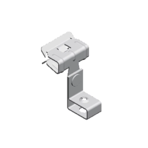   Baks 790701 ZSP1 M8/8 Tartókapocs 8–14 mm menetes szárhoz M8, horganyzott rugóacél, anyagvastagság 1,0 mm, villamos szerelési feladatokhoz