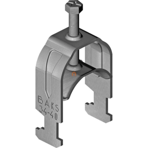   BAKS kengyeles bilincs H-kivitel cinkpehely bevonatos 1 kábelhez fém nyomóvályúval 64-70mm, 16mm résszélességhez UK1/UKO1/64-70 404000