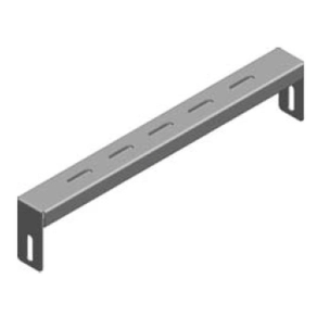   Baks 800506 UPPO100 kötődoboz tartó kábeltálcához, kábellétrához vízszintes 105x 33 mm tartóelem, kábelvezetési elemek rögzítéséhez