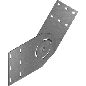   Baks 373000 LZGCH200 Nagyfesztávú kábeltálca csuklós összekötő 192x 408 mm, tűzihorganyzott, anyagvastagság 2,0 mm, villamos kábelek nyomvonalvezetéséhez