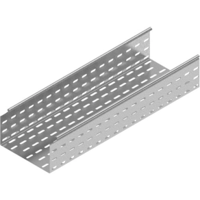   Baks 120450 KCJ500H110/3 kábeltálca 110×500×3000 mm szalaghorganyzott 1,0 mm anyagvastagság, villamos kábelek nyomvonalvezetéséhez