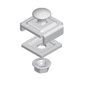   BAKS USSN/USSO rácsos kábeltálca összekötő 28x24mm 900201