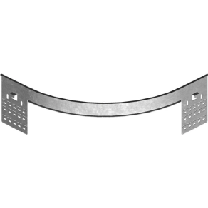   Baks 405200 LDDKC1 Kábellétra utólagos leágazáshoz kábel kicsúszásgátló ív H80 oldalmagassághoz, anyagvastagság 2,0 mm, villamos kábelek nyomvonalvezetéséhez