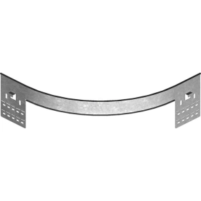   Baks 405300 LDDKC2 Kábellétra utólagos leágazáshoz kábel kicsúszásgátló ív H60 oldalmagassághoz, anyagvastagság 2,0 mm, villamos kábelek nyomvonalvezetéséhez