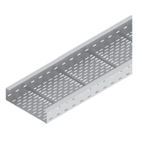   Baks 220130 KSC300H100/3N kábeltálca 100×300×3000 mm önhordó szalaghorganyzott 2,0 mm anyagvastagság, villamos kábelek nyomvonalvezetéséhez