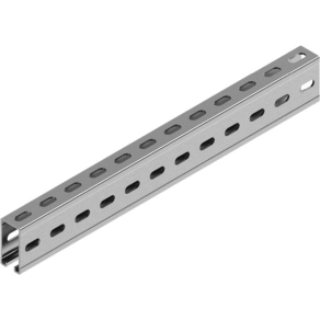   Baks 640560 C-SÍN (profilsín) 40×80×3,0 mm 6 m/szál szalaghorganyzott CTMT40H80/6 szerelősín, kábelvezetési elemek rögzítéséhez