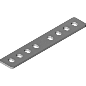   Baks 664001 LCTV1 Sínösszekötő elem 231x 40 mm 40/ 41 mm sínhez, cinkpelyhes horganyzás, anyagvastagság 5,0 mm összekötőelem