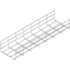   Baks 930111 KDS35H35/3 rácsos kábeltálca 37×35×3000 mm, villamos kábelek nyomvonalvezetéséhez
