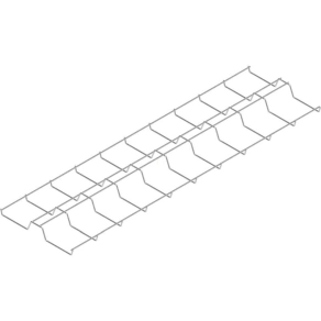   Baks 912460 KDSZ600H110/3 rácsos kábeltálca 110×600×3000 mm összepattintható, villamos kábelek nyomvonalvezetéséhez