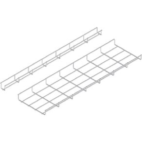   Baks 930215 KSG50H35/3 rácsos kábeltálca 37×50×3000 mm, villamos kábelek nyomvonalvezetéséhez