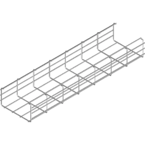   Baks 910330 KCS300H110/3 rácsos kábeltálca 118×300×3000 mm, villamos kábelek nyomvonalvezetéséhez