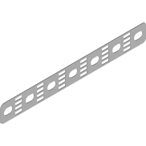   Baks 901310 PLS Rácsos kábeltálca univerzális tartó 20x 178 mm, szalaghorganyzott, villamos kábelek nyomvonalvezetéséhez