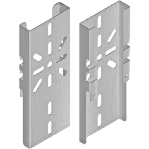   Baks 952000 UP2 kötődoboz tartó rácsos kábeltálcához függőleges 180×72×20 mm tartóelem, kábelvezetési elemek rögzítéséhez