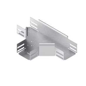   Baks 160907 TKLJ75H60L Kábeltálca T-idom 60x 75 mm csavar nélküli szerelés, festett RAL9010,, anyagvastagság 1,0 mm, villamos kábelek nyomvonalvezetéséhez