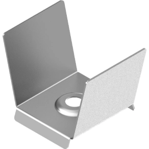   Baks 161807 WLS75 Világítási szerelőcsatorna középpontosan függesztett tartó 75×54×50 mm, anyagvastagság 1,5 mm, villamos szerelési feladatokhoz