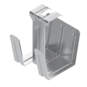   Baks 161907 WSL75 Világítási szerelőcsatorna középpontosan függesztett tartó 75×51×62 mm, anyagvastagság 1,5 mm, villamos szerelési feladatokhoz