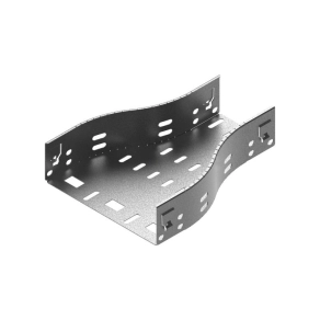   Baks 165812 RKSFJ200/100H60 Kábeltálca szűkítőidom 200/ 100 mm szimmetrikus, anyagvastagság 1,0 mm, villamos kábelek nyomvonalvezetéséhez