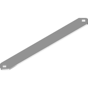   Baks 641710 PLTS100 Kábellétra támasztó elem 25x 93 mm, szalaghorganyzott, anyagvastagság 3,0 mm, villamos kábelek nyomvonalvezetéséhez