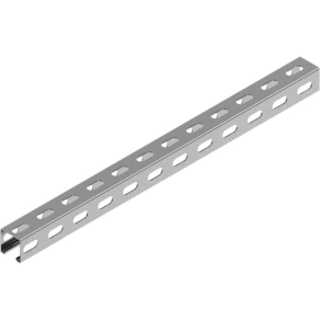   Baks 644130 C-SÍN (profilsín) 41×41×1,5 mm 3 m/szál szalaghorganyzott CMP41H41/3 szerelősín, kábelvezetési elemek rögzítéséhez