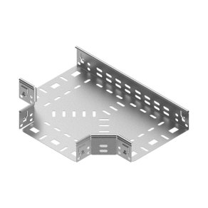   Baks 166267 TKFJ500H60 Kábeltálca T-idom 60x 500 mm csavar nélküli szerelés, anyagvastagság 1,0 mm, villamos kábelek nyomvonalvezetéséhez