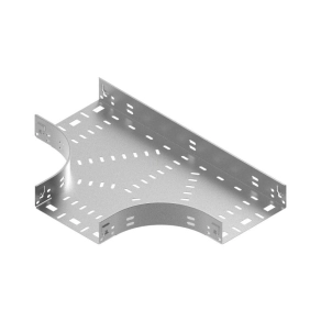   Baks 161063 TPFJ100H60 Kábeltálca T-idom 60x 100 mm csavar nélküli szerelés, anyagvastagság 1,0 mm, villamos kábelek nyomvonalvezetéséhez