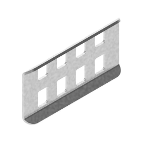   Baks 166791 LPMUH42 Kábeltálca hosszanti összekötő 34x 60 mm 1,0 mm anyagvastagság, villamos kábelek nyomvonalvezetéséhez