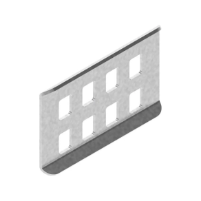   Baks 166771 LPMU2H50 Kábeltálca hosszanti összekötő 42x 60 mm 1,5 mm anyagvastagság, villamos kábelek nyomvonalvezetéséhez