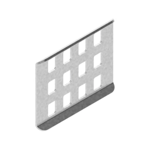   Baks 166641 LPMU2H60 Kábeltálca hosszanti összekötő 52x 60 mm 1,5 mm anyagvastagság, villamos kábelek nyomvonalvezetéséhez