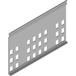   Baks 183611 LPUH80 Kábeltálca hosszanti összekötő 77x 120 mm 1,5 mm anyagvastagság, villamos kábelek nyomvonalvezetéséhez